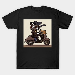 A steampunk fox fursona with boots T-Shirt